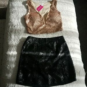 Sequin outfit